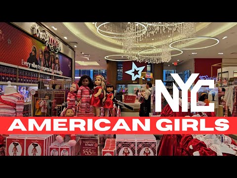 Discover American Girl Store NYC – A Must-See Spot for Doll Collectors! 4K Tour