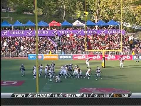 CFL Hamilton 38, Montreal 41 - October 18, 2009