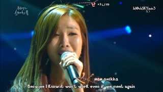 Davichi - It's Because I Miss You Today LIVE [eng sub + roman + hangul]