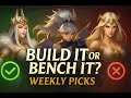 Build It or Bench It: Themis, Marlena & Atropos | Omniheroes S12 | EP 8