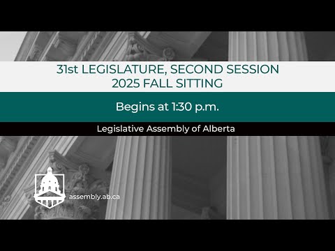 October 27th, 2025 - Afternoon Session - Legislative Assembly of Alberta
