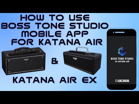 How To: Boss Katana Air/EX Mobile App Guide #bosskatana #bossofficial #boss
