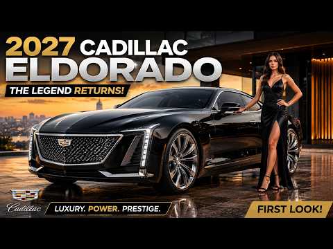 2027 Cadillac Eldorado First Look: The Legendary Luxury Coupe Returns