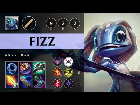 Fizz Mid vs Zoe - KR Master Patch 25.19