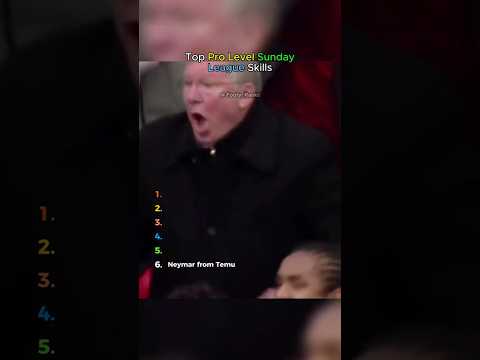 Top Pro Level Sunday League Skills