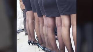 ファッション　光沢パンストコーデ Glossy pantyhose【パンストチャンネル】