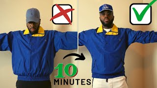 HOW TO TAILOR A JACKET In 10 Minutes! | Slim A Jacket | He Sews Art