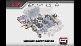 How To Adjust Holley Carburettor Vacuum Secondary Springs