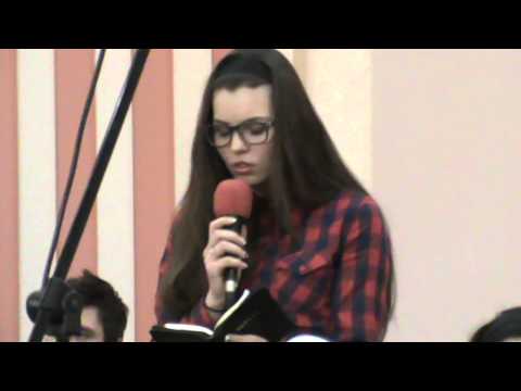 OANA MUNTEANU  ." PSALMUL 100 ". ELIM . BACAU . 02.03.14