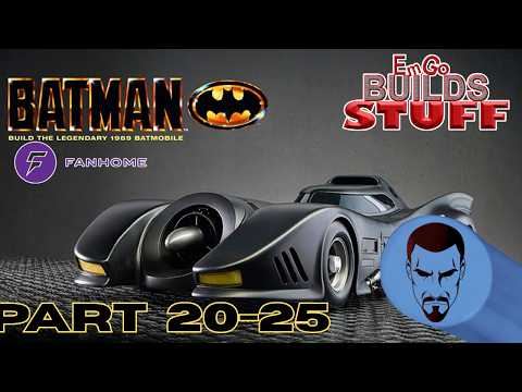 Fanhome Batman 1989 Batmobile Kit (Part 20-25): EmGo Builds Stuff