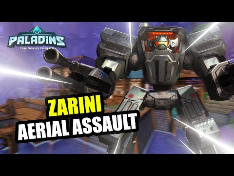 Zarini Ruckus Pro Competitive l MASTER l AERIAL ASSAULT l PALADINS GAMEPLAY