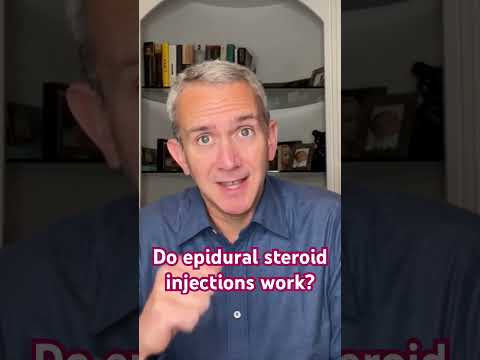 Do epidural steroid injections work? #doctor #pain #sciatica #backpain #chiropractic #back #nerve