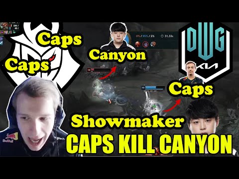Jankos is excited to with Caps VS Canyon + Showmaker and the unexpected ending | G2 Jankos stream