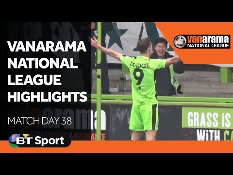 Vanarama National League Highlights Show - Match Day 38