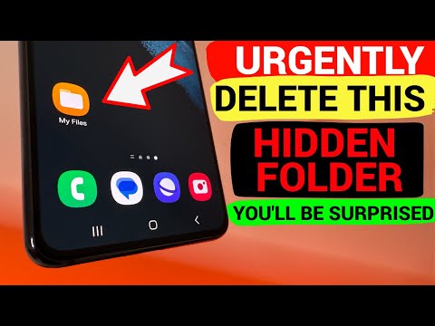 Delete this HIDDEN FOLDER  To Free UP a Lot of PHONE MEMORY