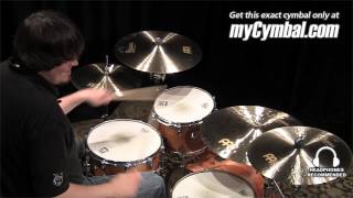 Video thumbnail for Meinl 16" Byzance Jazz Medium Thin Crash Cymbal (B16JMTC-1051813O) by Memphis Drum Shop