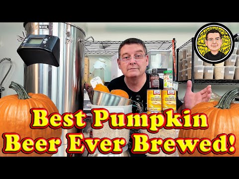 Brewing The Most Amazing Bourbon Barrel Aged Pumpkin Beer!