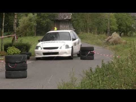 1 RALLYSPRINT O PUCHAR MOTOSPORT MYŚLENICE - Adam Wypych / Rafał Ślęczka Honda Civic