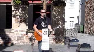Davy Cowan ( Will You Ever Learn ) @ Falcon Square, Inverness.  03-09-2013.