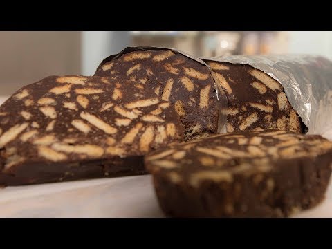 Chocolate Salami - Portuguese Recipe