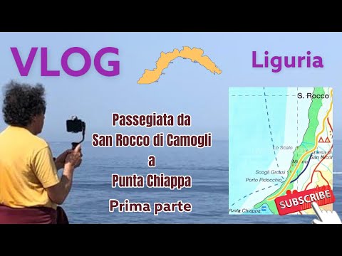 Vlog Liguria - Da San Rocco di Camogli a Punta Chiappa _ Porto Pidocchio - prima parte