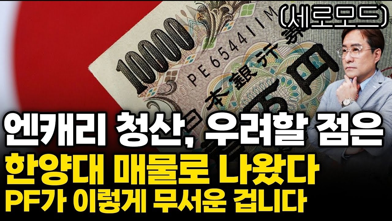 (경제한스푼)세로모드 엔캐리 청산, 우려할 점은? / 한양대 매물로 나왔다, PF가 이렇게 무서운 겁니다 #…