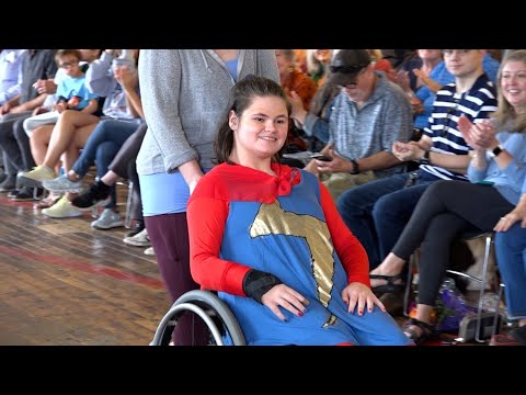 Inside Out Studio focuses on adults with disabilities, they expressed themselves with a Runway Show.