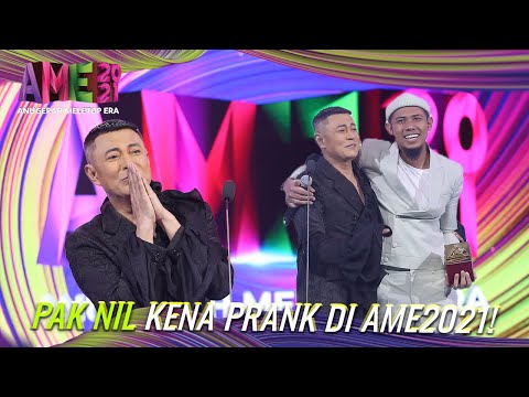 TERKEJUT! Reaksi Pak Nil kena PRANK di AME2021! | Anugerah Khas | Anugerah MeleTOP ERA | MeleTOP