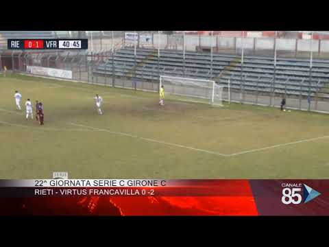 24 Gennaio 2019   22^ Giornata serie c girone c   Rieti   Virtus Francavilla 0  2