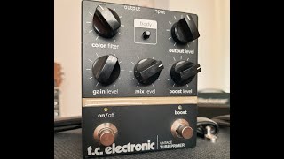 Video thumbnail for Tc Electronic Vintage Tube Primer by Pedal Sessions
