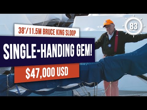 $47,000 CALLING SINGLE-HANDERS! Ericson 38-200 Sailboat for sale #sailboatforsale #sailboattour