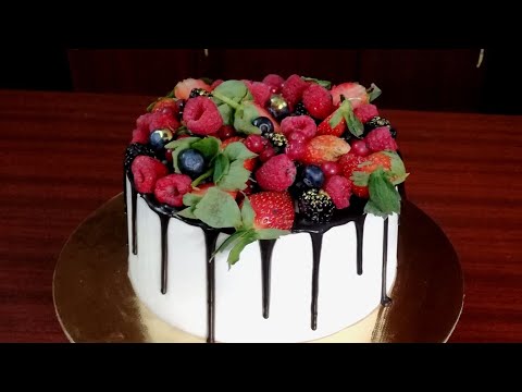 Strawberry  Cake  -  Part  1 II Best Strawberry Cake II Strawberry Filling II