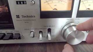 1970s vintage Technics stereo system