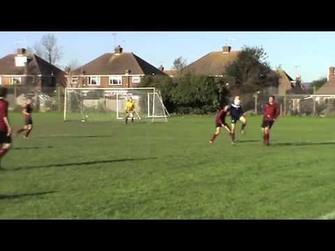 Worthing College 2nd XI Football vs BHASVIC 2nd XI 141112