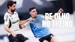 SANTOS FC FAZ ÚLTIMO TREINO ANTES DE DUELO CONTRA FLUMINENSE