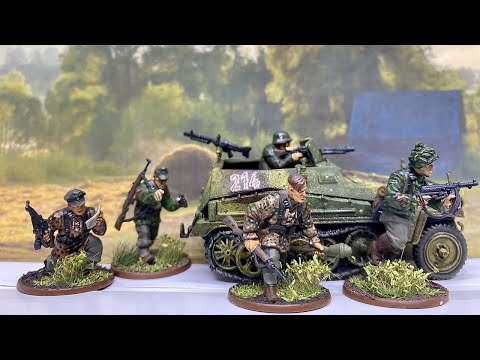 Easy German WW2 Autumn Plane Tree/Oak Leaf Style Camo Tutorial