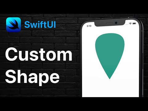 SwiftUI Custom Path Drawing - Map Balloon Shape thumbnail