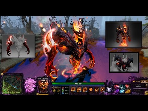 Dota 2 Shadow Fiend Mix Set Arcana/Diabolical Fiend/Arms of Desolation