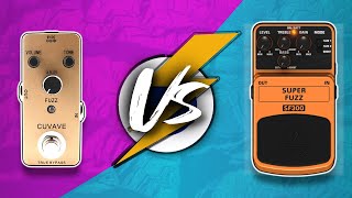 Video thumbnail for Is the Cuvave really better? Cuvave Fuzz Vs Behringer Super Fuzz by Budget Pedal Chap