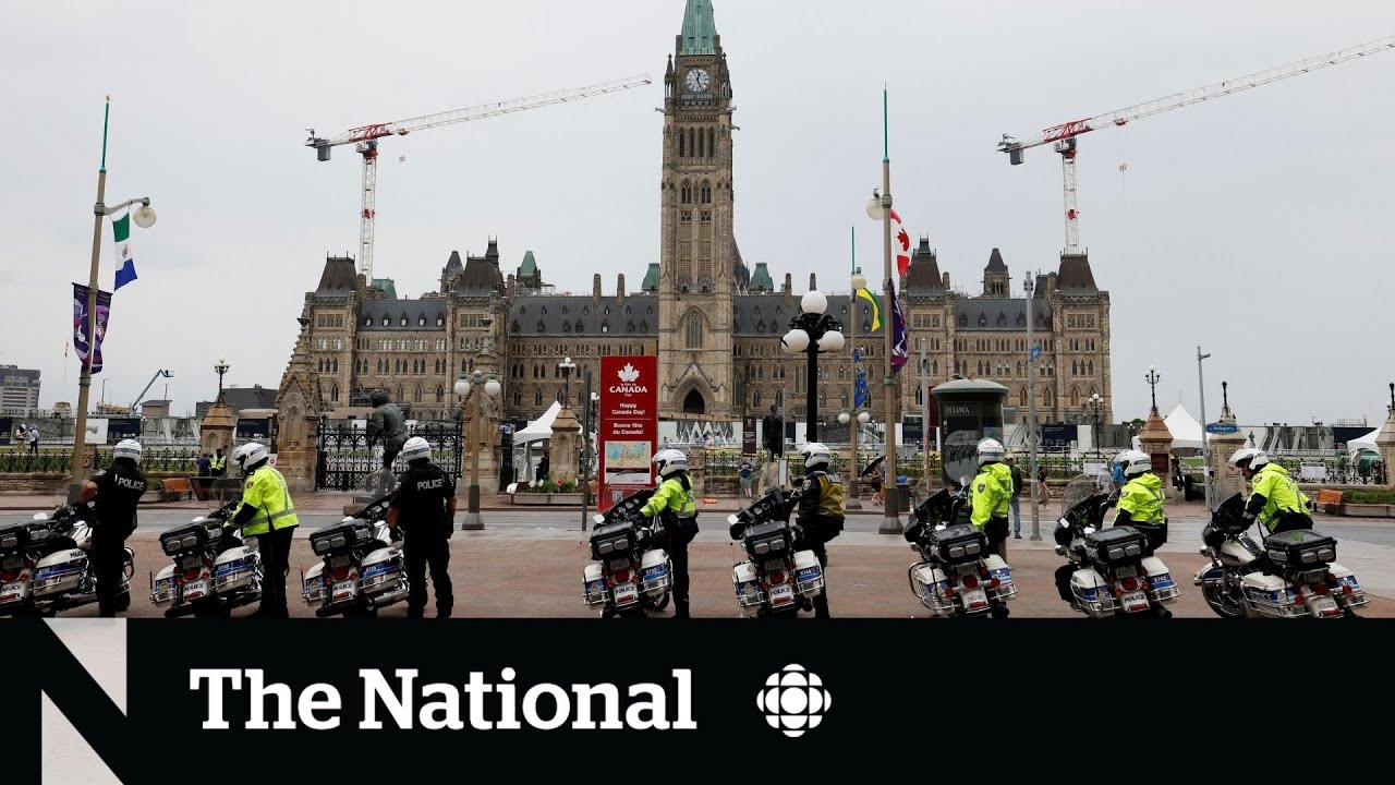Security tight in Ottawa as protesters arrive for Canada Day