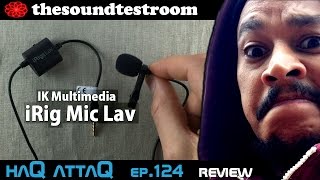 Video thumbnail for iRig Mic Lav │ Lavalier Microphone for iPad and iPhone Review - haQ attaQ 124 by Jakob Haq