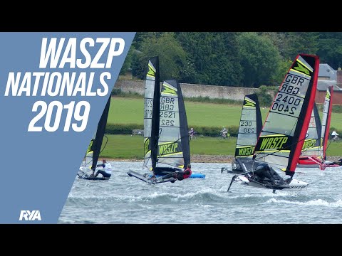 WASZP NATIONALS 2019 ROUND-UP - Foiling action with Sam Whaley in Rutland