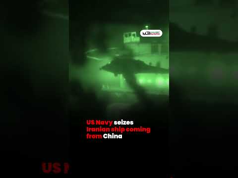 US Navy Seizes Iranian Ship Near Strait of Hormuz, Tehran Slams Move