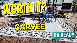 Garvee Outdoor Rug Review | 8x10 Waterproof Patio Mat #garvee