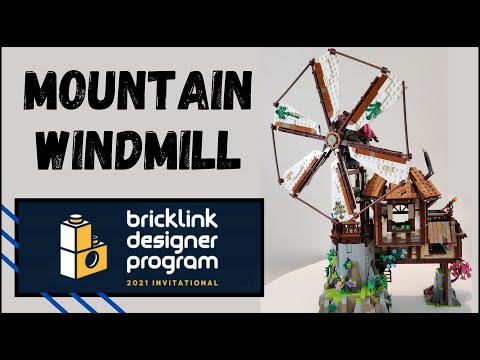 Vidéo LEGO Bricklink 910003 : Le moulin de la montagne