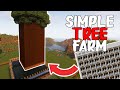 Minecraft Simple 1.19+ Wood Farm | 7500 Logs Per Hour (JAVA+BEDROCK)