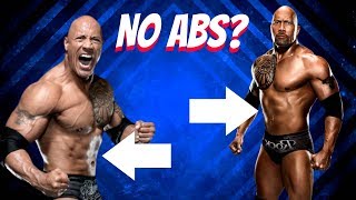 Why Dwayne Johnson Doesn&#39;t Have Abs