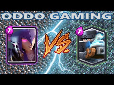 PEKKA + WITCH VS MEGA KNIGHT + ZAPPIES - CLASH ROYALE BATTLE #100