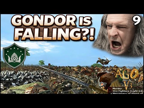 DISASTER at Pelennor! – Northern Dunedain Campaign | DAC AGO v3 | Medieval II: Total War #9