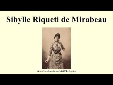 Sibylle Riqueti de Mirabeau